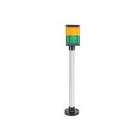 Mallory Sonalert JTC028-YG-CS Universal Stacklight With Sound STACK LIGHT 20-28AC/DC YELLOW/GREEN