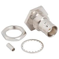 Amphenol RF 031-6843 Connectors BNC Str Crmp Jck RG-178 RG-196 50 Ohm