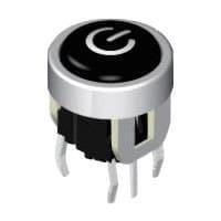Diptronics ML6-H4K12BVA Tactile Switches Through Hole 6*6 (LED Color+CAP)