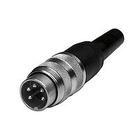 Amphenol Tuchel T 3504 018 Connectors 8 Pin Male;Gold Cable Mount