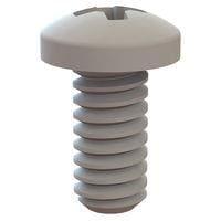 Essentra Components 010080PW012 Phillips Pan Phillips Screw, #0-80 Thread, 1/8 Lg