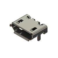 EDAC 690T505-262-011 Mini USB Type B Connectors USB Type-B Micro   Au flash plating right angle SMT LCP insulator blk