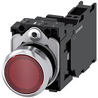 SIEMENS A6X30143653 Standard Switches ILLUMINATED PUSHBUTTON. RED