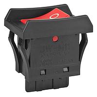 NKK Switches JWM11BC1A-A Rocker Switches SPST W/BARRIER TV5 RATED JW SERIES