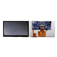 Bridgetek IDM2040-7A Embedded Video Engine Display module 7" capacitive touch panel carries the latest generation EVE4 controller BT817Q with low-cost high performance RP2040 microcontroller