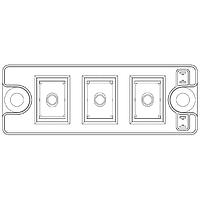 Microchip Technology MSCDC150KK70D1PAG SiC Schottky Diode Modules PM-DIODE-SIC-SBD-D1P