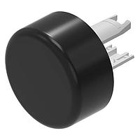 EAO 18-962.0 LED LENS FLAT RND BLACK