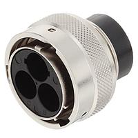 Amphenol SINE Systems RTHP6203PNH Plugs 3 Position Plug, Male Size 8 (3.6mm), Shell size 20 with Radsok  Technology, High Amperage, 630V