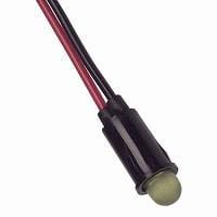 VCC 5110F7 LED Panel Mount Indicators YELLOW DIFFUSED 5/32" MOUNTING HOLE