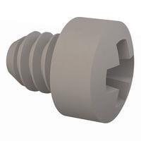 Essentra Components 010440WF012 Phillips Fillister Phillips Screw, #4-40 Thread, 1/8 Lg