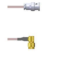 Amphenol Custom Cable Q-0I0330001036i RF Cable Assemblies BNC-SP/SMA-RP G178 36I