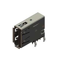 EDAC 690C304-634-021 USB Type A Connectors USB Type-A  30 " Au plating right angle PBT insulator blk