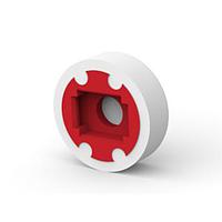 P&B 2311402-3 Caps CAP,ROUND, RED