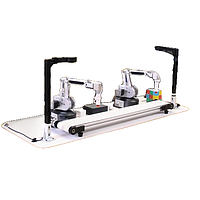 Elephant Robotics UltraArm Conveyor Belt Kit 2024 Robotic Sorting and Stacking Simulator with Machine Vision