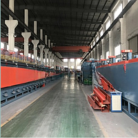 Wondery RCWQ9 Natural gas power Chain Type Mesh Belt Tempering Furnace (1500*14000*200mm; 960kw; 1000-1500kg/h)