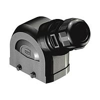 HARTING 19431100527 Hoods HAN-ECO 10B HD DB LV SD ENTRY M32 W/ GLN