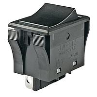 NKK Switches JWL12RAA/UCV Rocker Switches SPDT TV8 RATED BLACK CAP & BODY