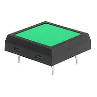 NKK Switches JF15SP1F Tactile Switches SPST SQ/SQ GREEN