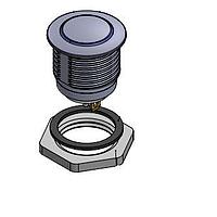 Lumex W57M-211G Standard Switches PBS 16mm SPST 0.1A 48V maintain metal