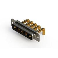 EDAC 629-5W5-650-4T1 Mixed Contact D-Sub Connectors Right-angle Power Combo D-Sub Connector