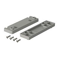 BOPLA 79004600 Enclosures, Boxes, & Cases BRACKETS, WALL-MOUNT, COMBICARD II, ABS, AGATE GRAY, SET OF 2, WL 5670