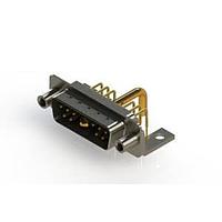 EDAC 629-11W1250-2TE Mixed Contact D-Sub Connectors Right-angle Power Combo D-Sub Connector