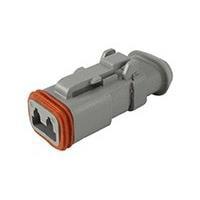 DEUTSCH - TE Connectivity DT06-2S-CE04 2-Way 2P DT PLUG, E SEAL SHRNK BT ADAPTER