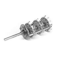 Electroswitch D7C0303S Rotary Switches 3P 3POS 30DEG ADJ SHORTING SOLDER LUG