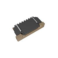 Amphenol FCI SFW6R-4STE1LF Board Mount 1.00mm Flex Connector, SFW-R series, 6 Position, Top side Contact, Side Entry Surface Mount ZIF Connector, Lead Free, with Cable Lock.