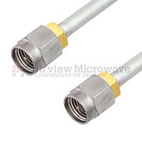 Fairview FMCA1060 SMA Male to SMA Male Cable RG-402AL Coax and RoHS Compliant