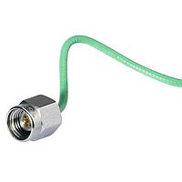 HUBER+SUHNER MICROBEND LKR-6 RF Cable Assemblies 2.9mm plug(m) to 2.9mm plug(m) Ruggedized Low Loss CAY with .47 Flex Cbl MAX Freq 40 GHz