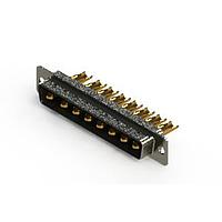 EDAC 627-8W8-222-3T1 Mixed Contact D-Sub Connectors Vertical Combo Dsub