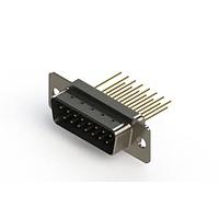 EDAC 627-M15-623-LN1 D-Sub Connectors - Standard Density Vertical Machined D-Sub Connectors