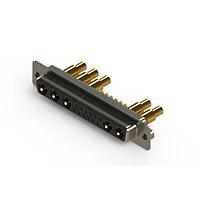 EDAC 628-17W5622-5T2 Mixed Contact D-Sub Connectors Vertical Combo Dsub