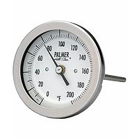 Palmer Wahl 3BC6 All Star Bimetal Thermometers (Stem Length: 6 inches (152 mm))