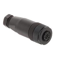 PHOENIX CONTACT 1681114 Straight M12 SKT 4P PG7 BLK SACC-M12FS-4CON-PG7