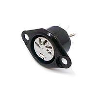 Deltron 631-0500 Chassis Mount DIN Connectors JACK 5 PIN BLACK