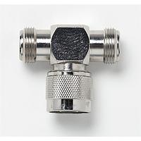 Pomona Electronics 73044 RF Adapters - Tee N ADAPTER, T TYPE, JACK-PLUG-JACK