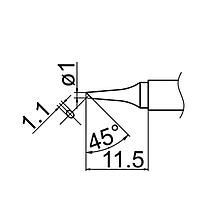 HAKKO T12-BC1 Soldering Tip