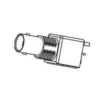 Amphenol RF 031-71058-1010 PCB Connectors BNC VERT PCB Mount Isolated White Valox