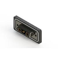 EDAC 630W3WK3640-1N2 Mixed Contact D-Sub Connectors Right-angle Waterproof Power Combo D-Sub Connector