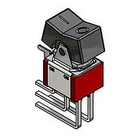 E-Switch 300DP1J1BLKM7QEWITHI/OMARKING Rocker Switches