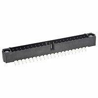 Harwin M80-5004242 Shrouded 21+21 POS VERT MALE 3mm TAIL W/JS TIN