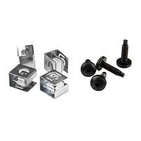 Hammond Manufacturing CLPKIT1032-50 10-32 Screw and Clip Nut Kit 10-32 CLPNT/ BLK SCREW 50 PACK