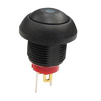 Dailywell PFH6B2M1CESA4S-5 Pushbutton Sub-Miniature28VDC/5ANon-Illuminated,SPSTOFF-(ON)Solder Lug,IP68Orange