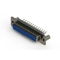 EDAC 628-M25-321-LN3 D-Sub Connectors - Standard Density Vertical Machined D-Sub Connector