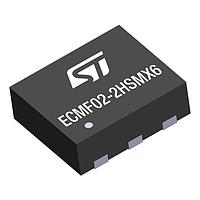 STMicroelectronics ECMF02-2HSMX6 Common Mode Chokes ESD protected common mode filter