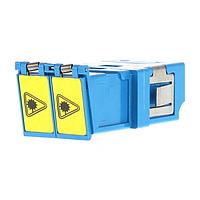 Molex 106127-1400 Adapters LC DUP ADAP ZR SLV S HUTTER sm FLANGE BLU