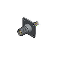 Amphenol CONEC 43-01354 M12 Male Socket SAL-12-FSV12-0.5-26