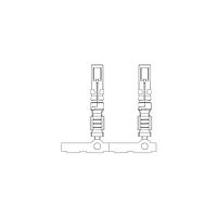 Amphenol LTW SAF12C-03G03 Standard Circular Contacts STAMP ASSY PIN 20A F PIN LOOSE 100